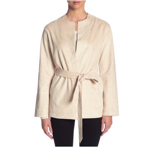 NWT Love Token Faux Suede Jacket - Picture 4 of 10